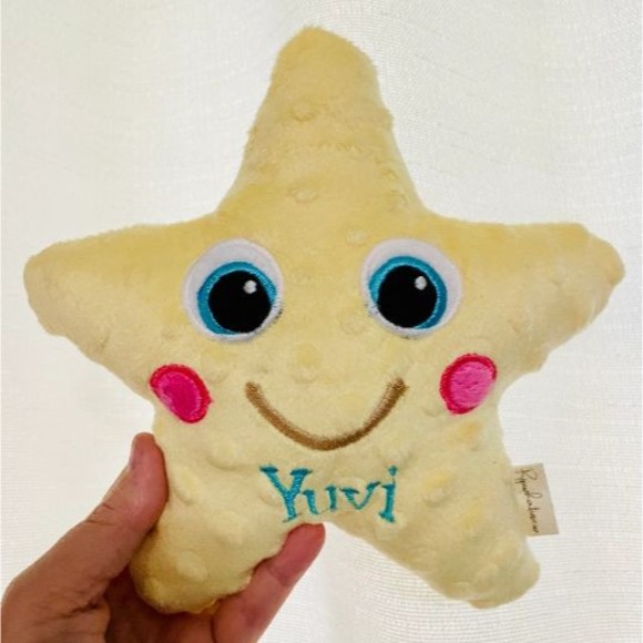 Plush Cocomelon Swinkle Little Star Personalizable Safe 8.5" Tall Embroidery - Picture 4 of 4